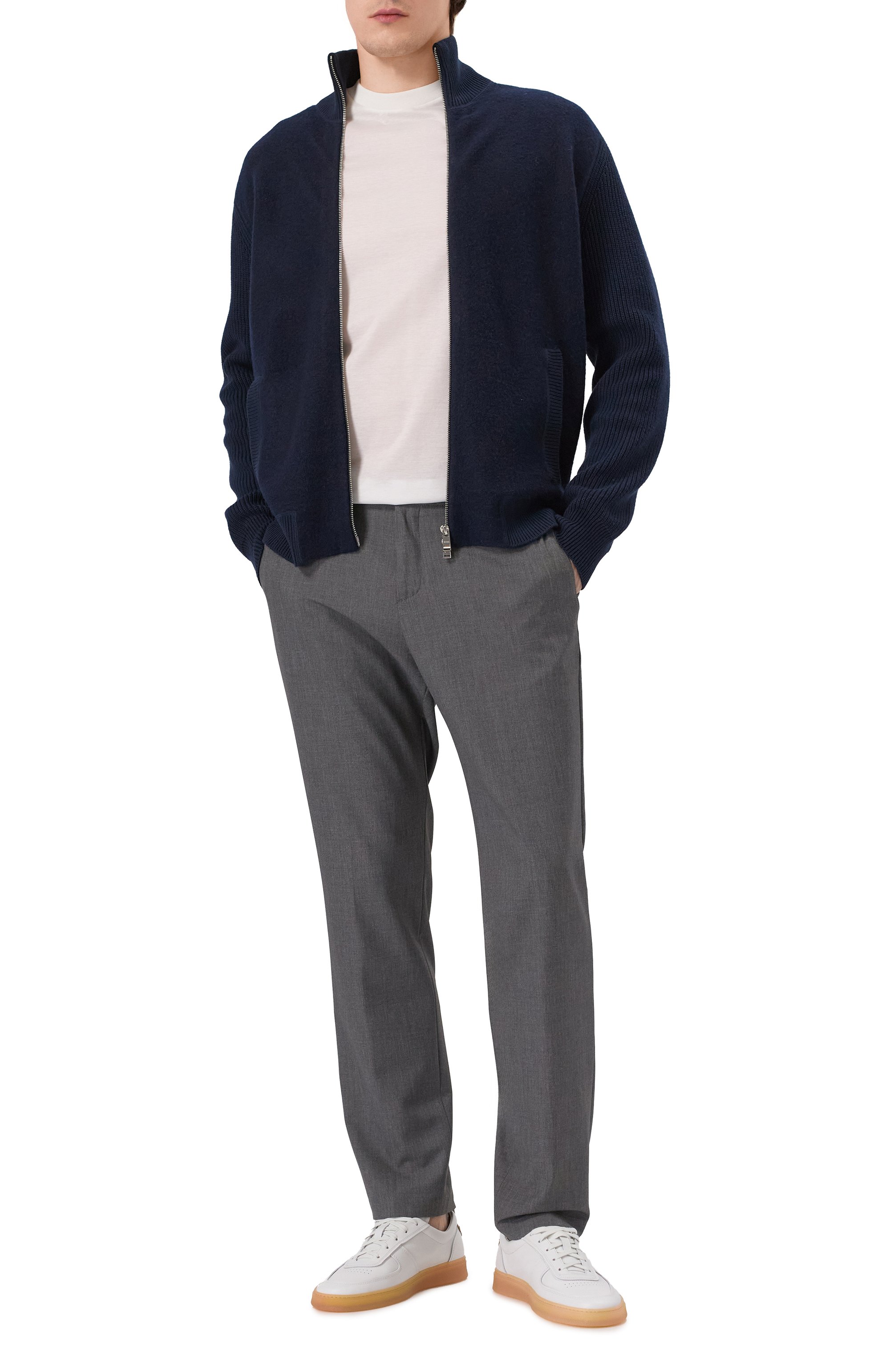 Кардиган из хлопка и шерсти BOSS, арт. 50526839, фото 2