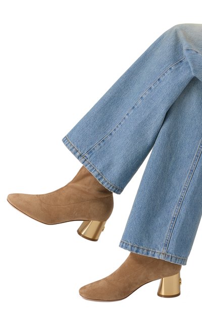 Текстильные ботильоны cleo 50 CASADEI, арт. 1R530A0501C2857, фото 3