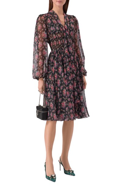 Текстильные туфли rainbow 90 DOLCE & GABBANA, арт. CG0712/AQ074, фото 3