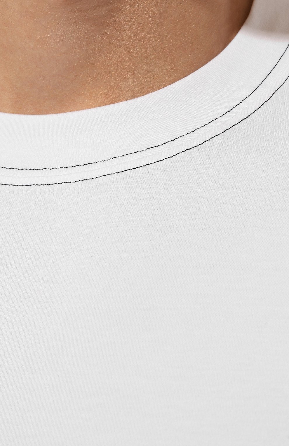 Хлопковая футболка BRUNELLO CUCINELLI, арт. ML8241336P, фото 5