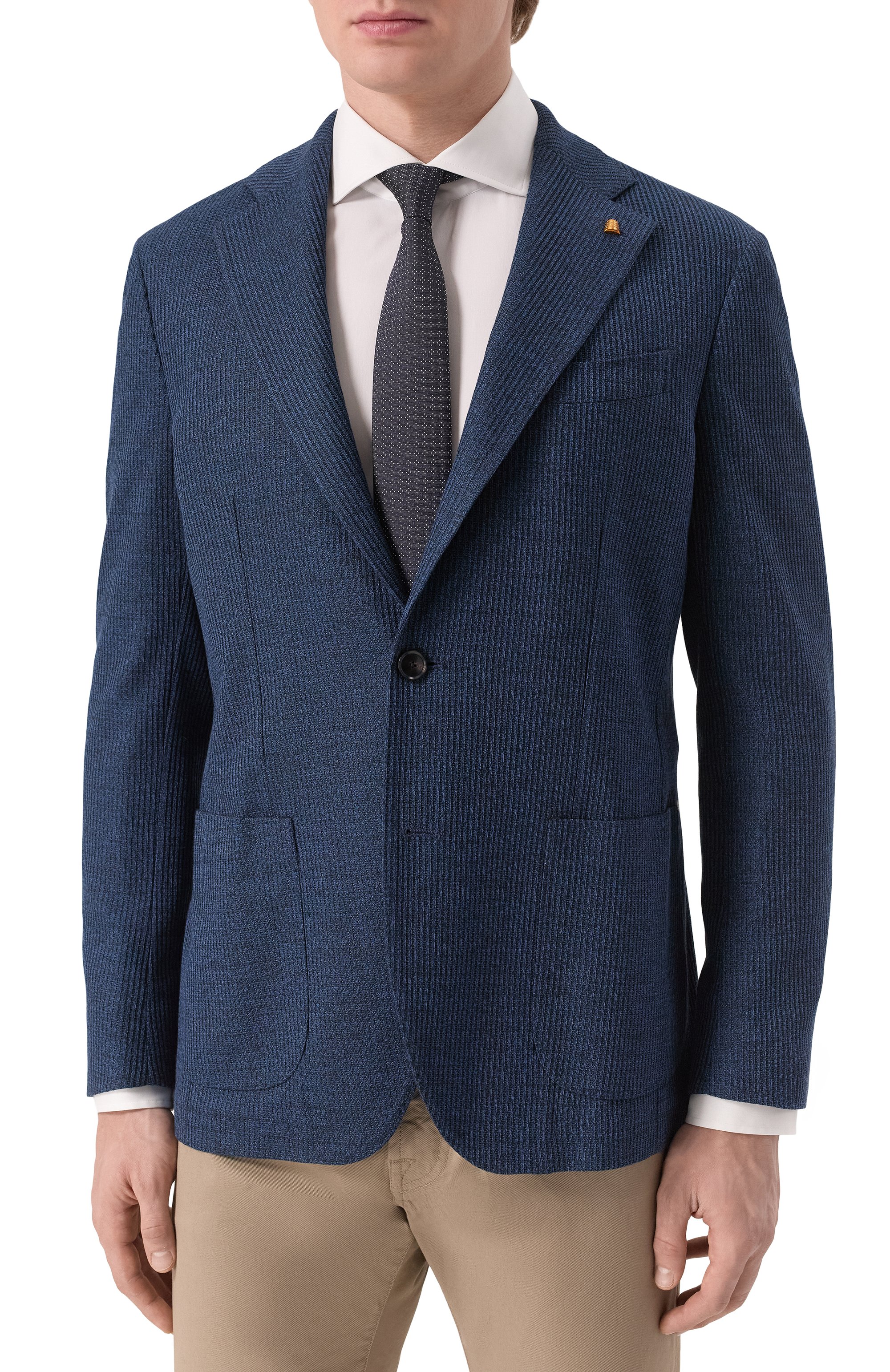 Пиджак изо льна и хлопка SARTORIA LATORRE, арт. JEF74/JH194, фото 5