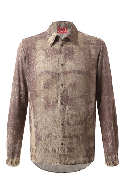 Мужская рубашка из вискозы DIESEL, арт. A14515/0JHAP
