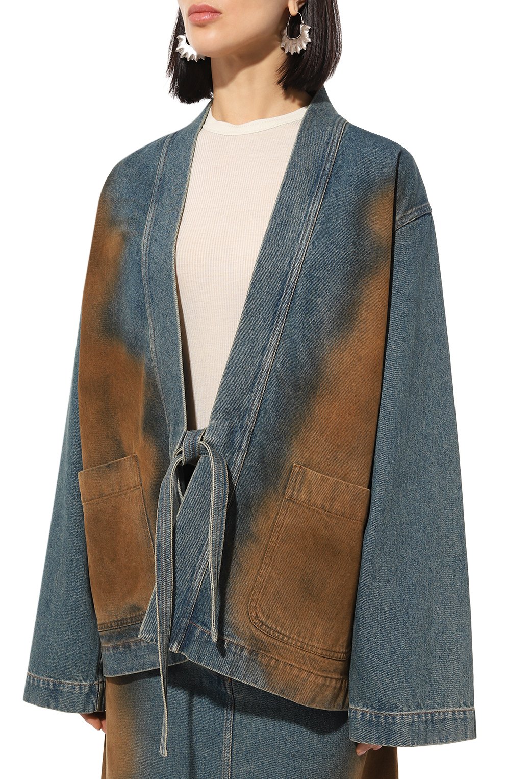 Джинсовое кимоно UMA WANG, арт. UM6538, фото 3