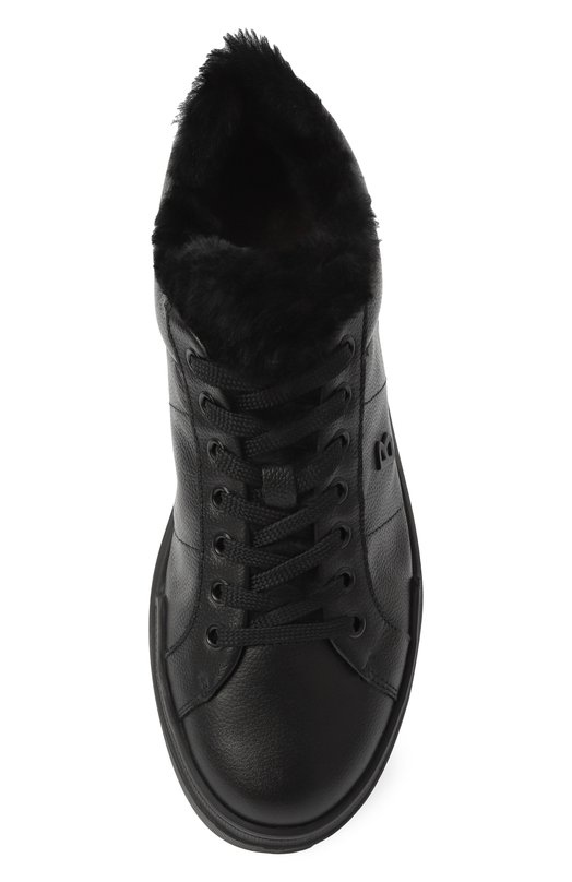 Кожаные кеды Hollywood Bogner 22540013 Чёрный  22540013 Фото 6