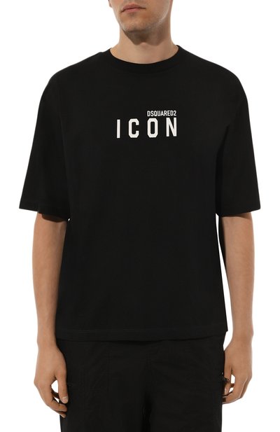 Хлопковая футболка icon DSQUARED2, арт. S79GC0102/D20020, фото 3