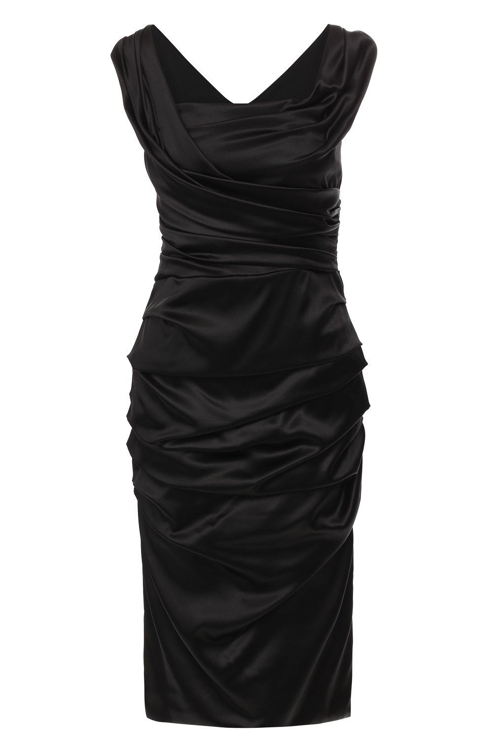 Шелковое платье DOLCE & GABBANA, арт. F6C4VT/FURAG, фото 1