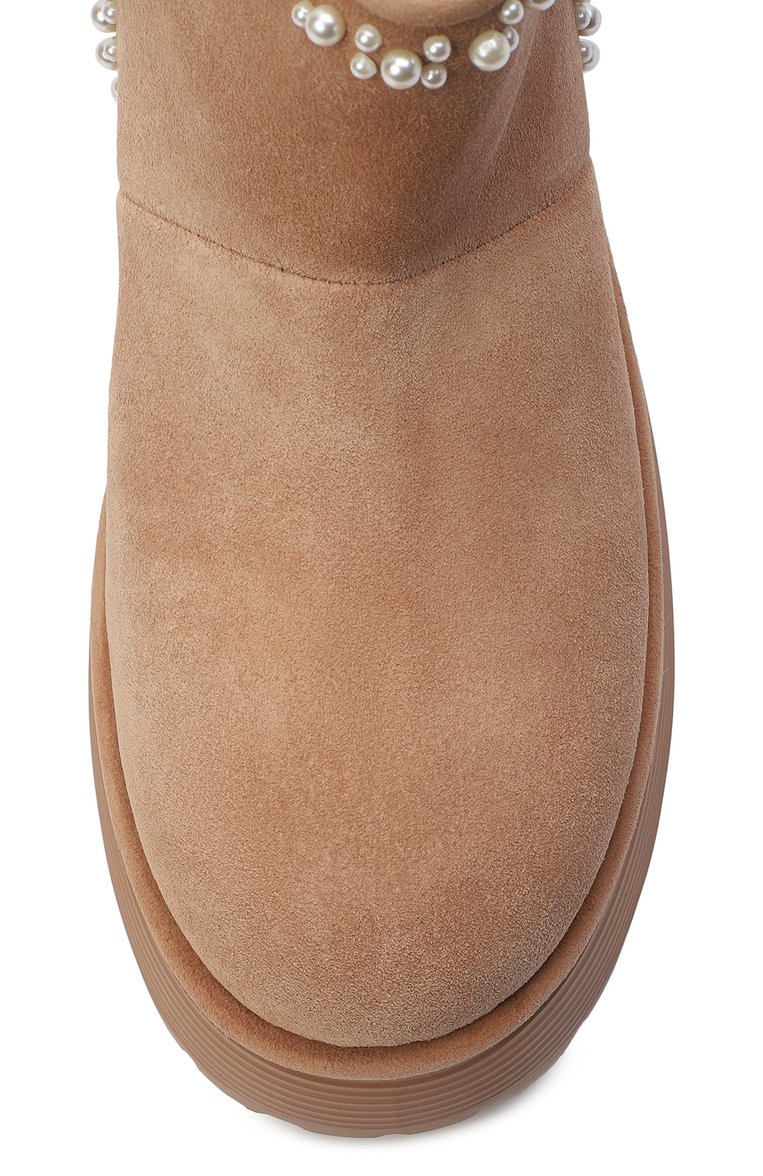 Замшевые полусапоги nellie pearl STUART WEITZMAN, арт. SK213, фото 4