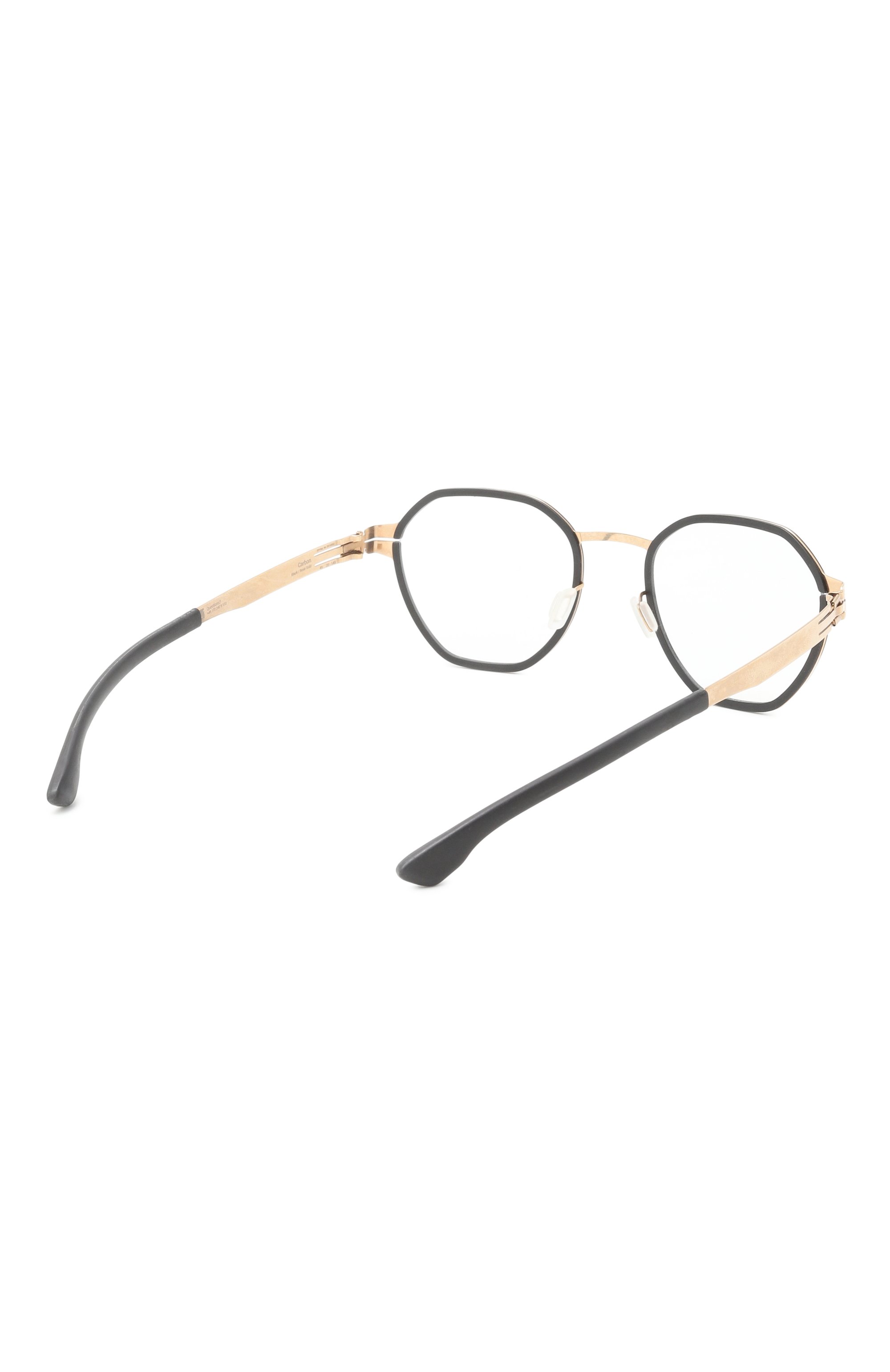 Оправа IC! BERLIN, арт. IB-CARB0N R0SE-G0LD-BLACK RX-CLEAR D0NNERSTAG, фото 4