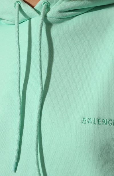 Хлопковое худи BALENCIAGA, арт. 578135/TLVB8, фото 5