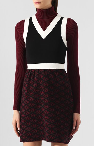 Платье TOMMY Х ZENDAYA бордового цвета по цене 17990 руб., арт. WW0WW26111, фото 3 Платье TOMMY Х ZENDAYA, арт. WW0WW26111, фото 3