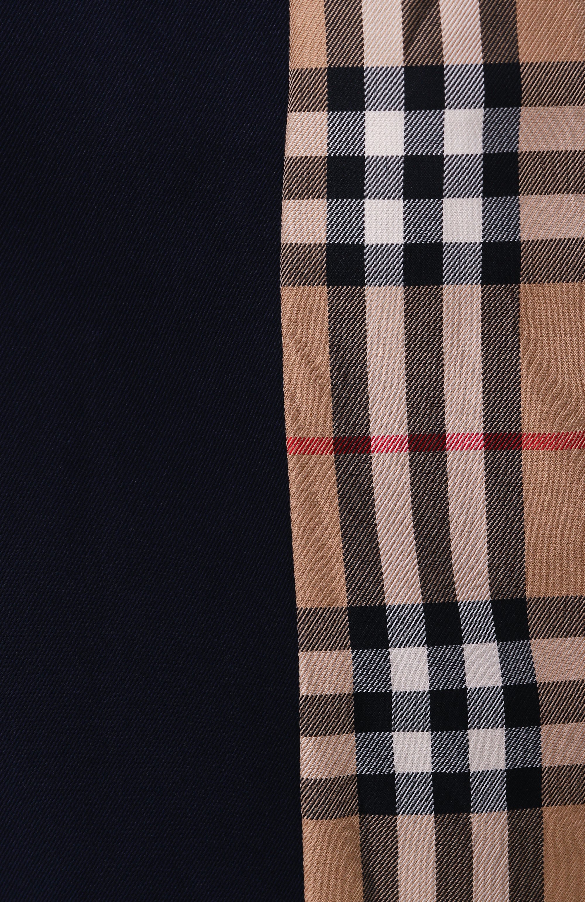 Хлопковый тренч BURBERRY темно-синего цвета по цене 311000 руб., арт. 8079387, фото 7 Хлопковый тренч BURBERRY, арт. 8079387, фото 7