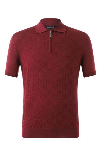 Мужская поло из шелка и хлопка STEFANO RICCI, арт. K818090P31/F25172