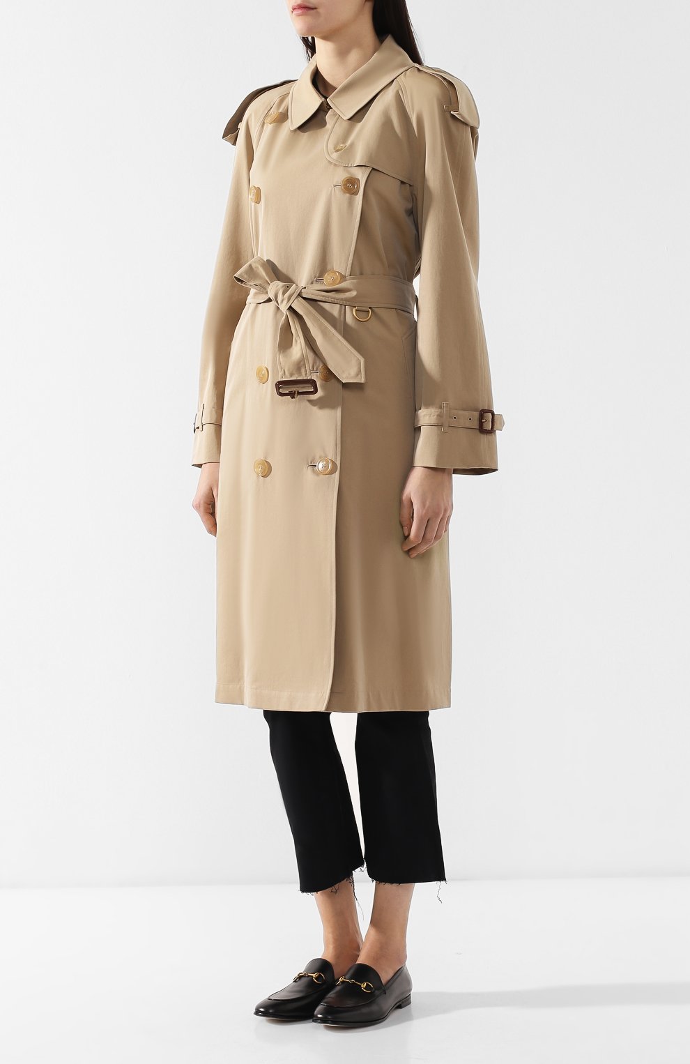 Хлопковый тренч westminster BURBERRY, арт. 4073383, фото 3
