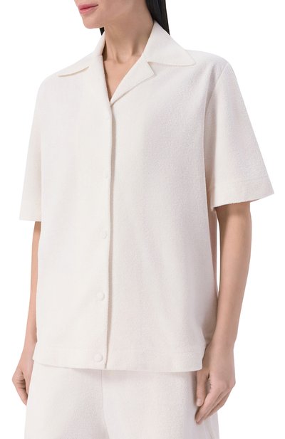 Хлопковая рубашка JIL SANDER, арт. J40DL0176/J20338, фото 3