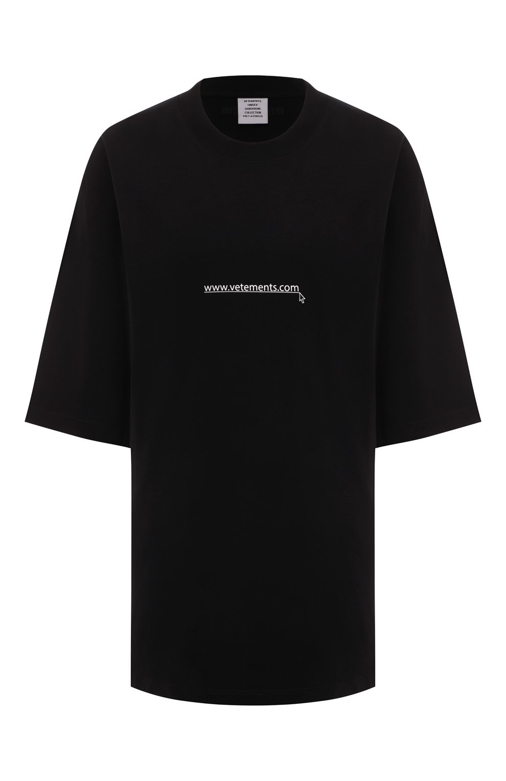 Хлопковая футболка VETEMENTS, арт. UA65TR290B, фото 1