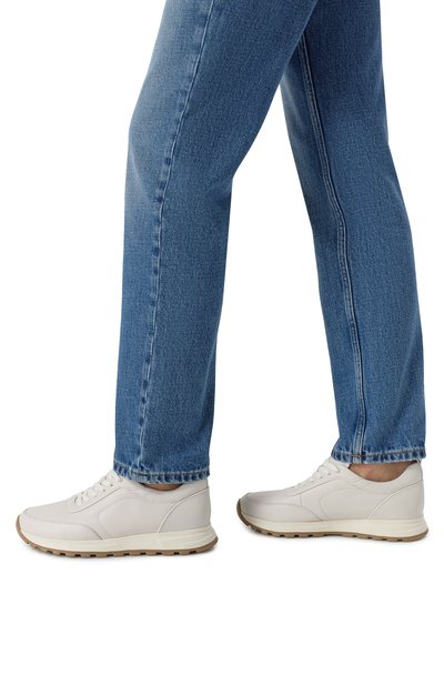 Кожаные кроссовки 12 STOREEZ, арт. 128481, фото 3