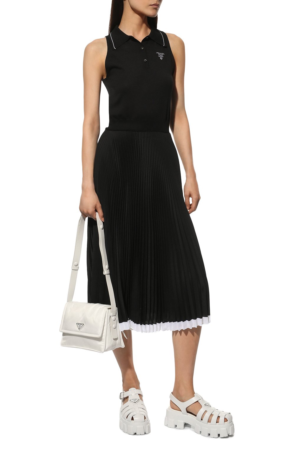 Резиновые сандалии PRADA, арт. 1X853M-3LKK-F0009-055, фото 2