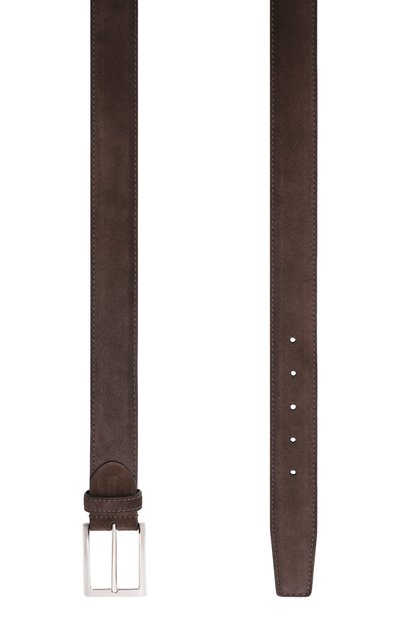Замшевый ремень BARRETT темно-коричневого цвета по цене 31700 руб., арт. 31B330.56/LIGHT CASHEMERE, фото 3 Замшевый ремень BARRETT, арт. 31B330.56/LIGHT CASHEMERE, фото 3
