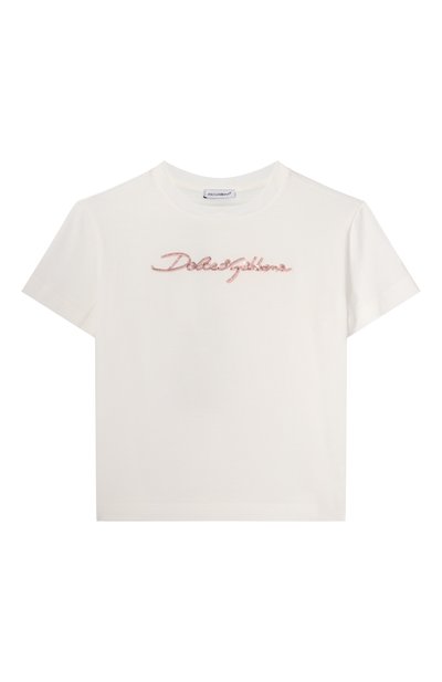 Хлопковая футболка DOLCE & GABBANA, арт. L5JTNK/G700Y/2-6