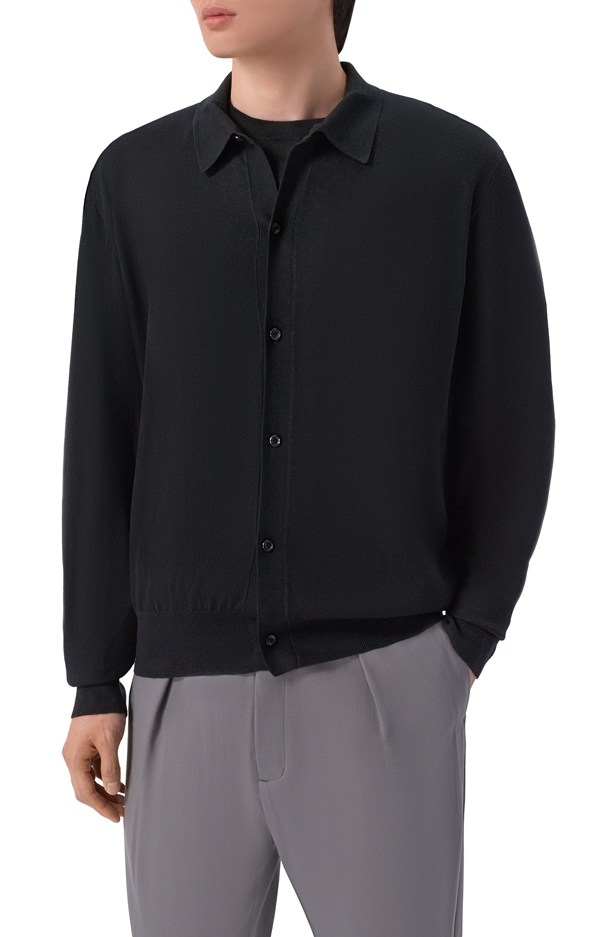 Кардиган из шелка и  кашемира ATTACHMENT, арт. AK61-004, фото 3