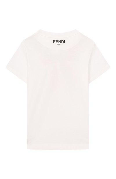 Хлопковая футболка FENDI, арт. JFI391/7AJ/8A-12+
