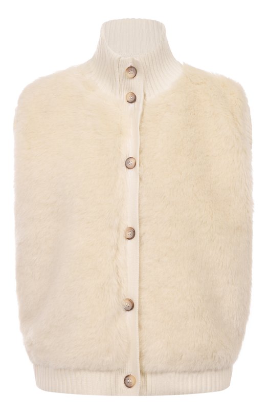 Комбинированный жилет Gran Sasso 13224/12884 Кремовый 13224/12884