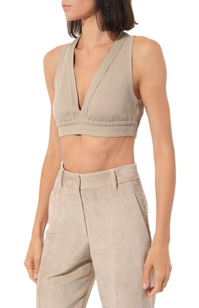 Хлопковый топ BRUNELLO CUCINELLI, арт. MP990BJ589, фото 3