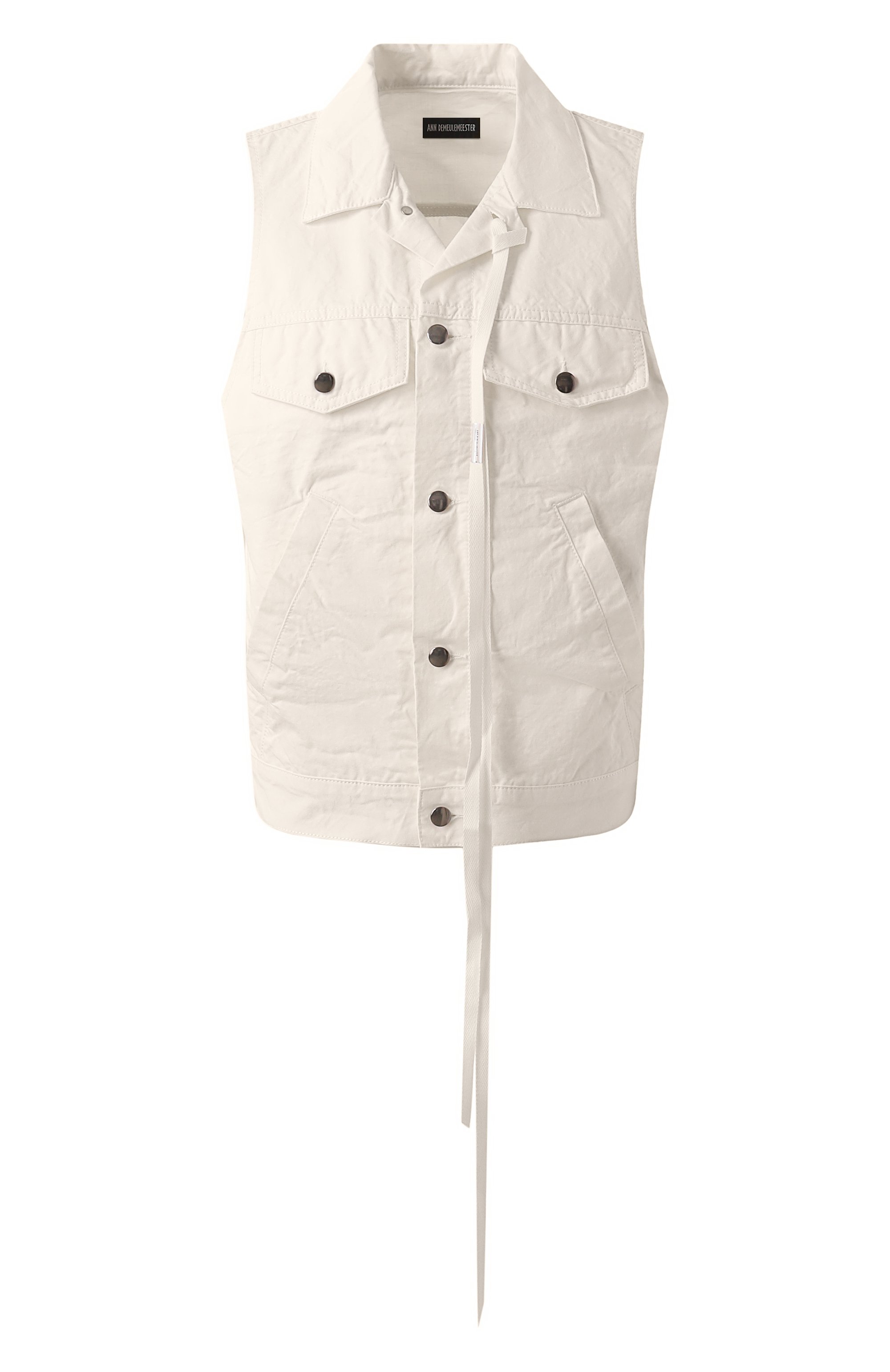 Джинсовый жилет ANN DEMEULEMEESTER, арт. B0010181/FA559, фото 1