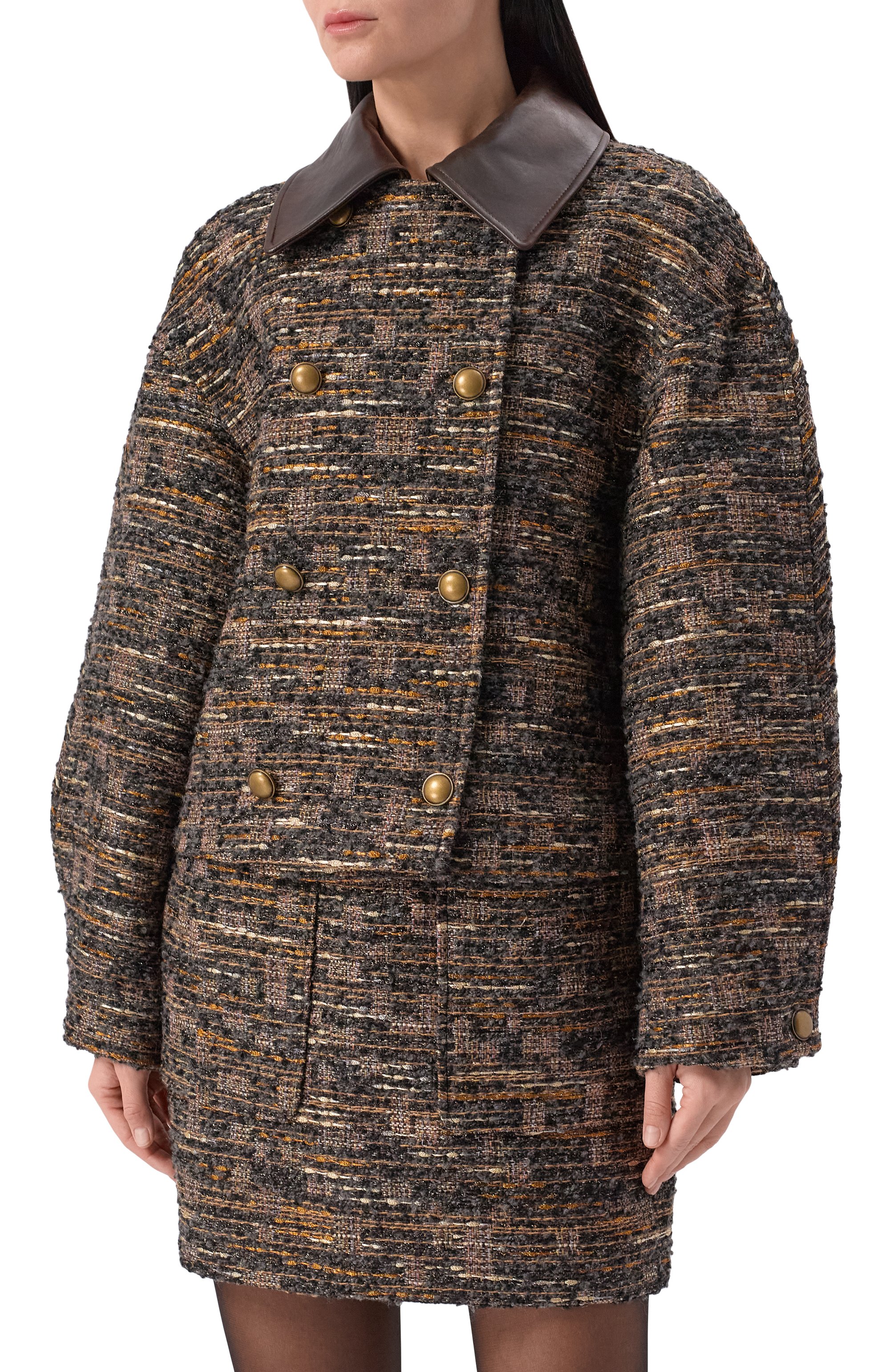 Твидовый жакет ХОХЛОМА Х АЛЕНА АХМАДУЛЛИНА, арт. WTO1323, фото 3