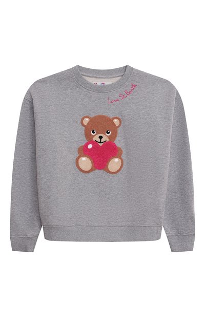 Хлопковый свитшот MC2 SAINT BARTH, арт. STBK BRI0NY W/01684G