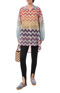 Блузка из хлопка и шелка MISSONI, арт. MS23SK0P/BW00NM, фото 1