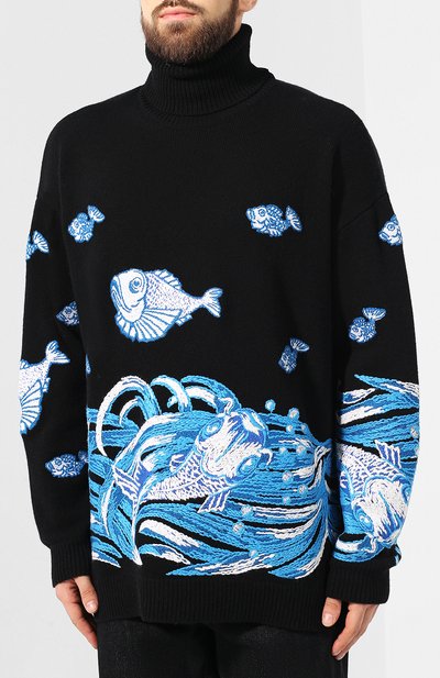 Свитер из смеси шерсти и кашемира VALENTINO, арт. SV3KC04Q5HG, фото 3