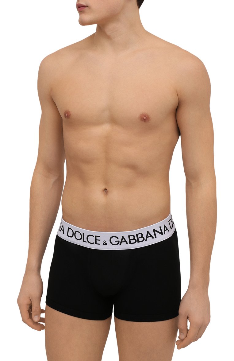 Хлопковые боксеры DOLCE & GABBANA, арт. M4B97J/0UAIG, фото 2