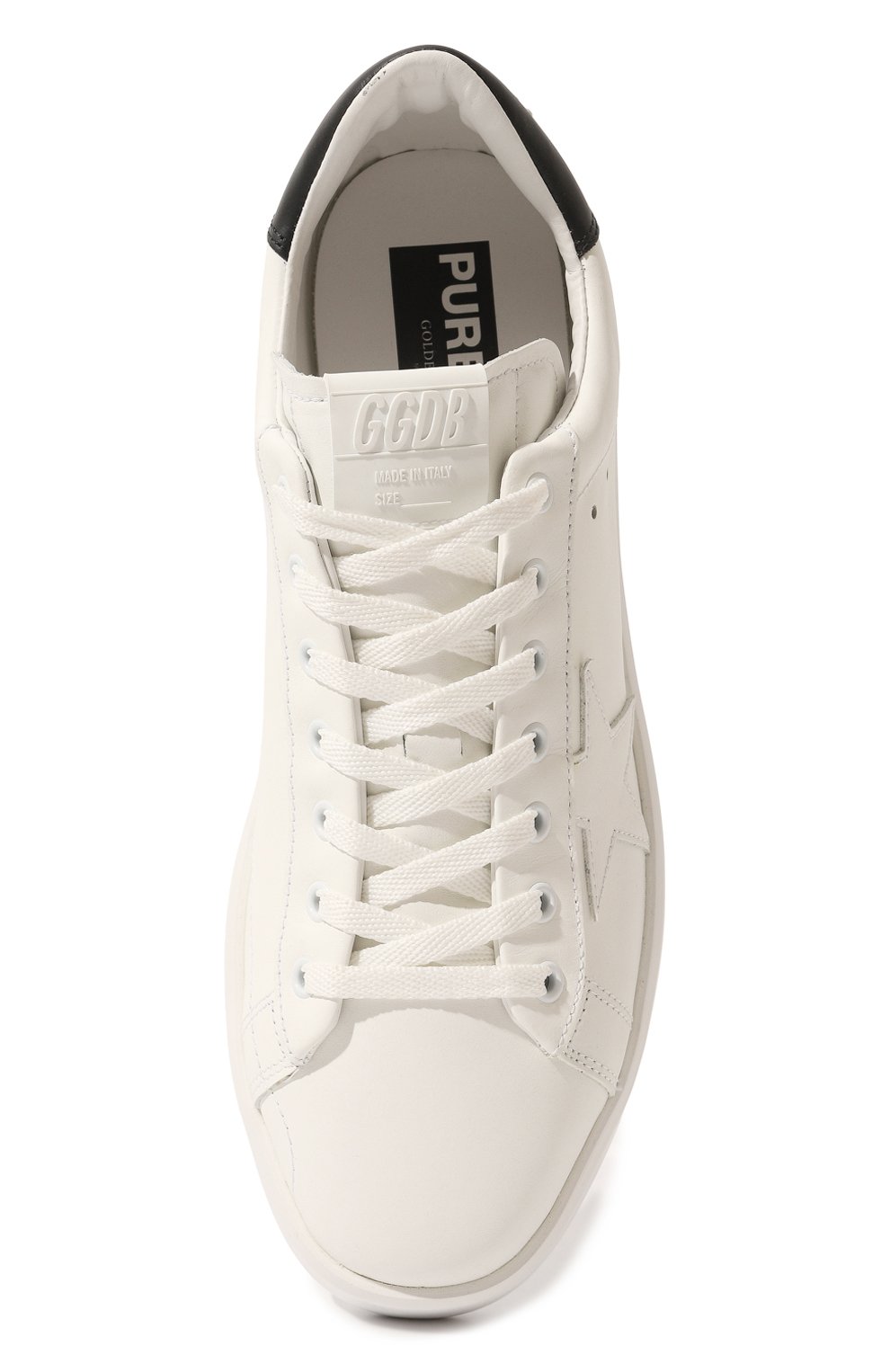 Кожаные кеды purestar GOLDEN GOOSE DELUXE BRAND, арт. GMF00197/F0005371028, фото 6