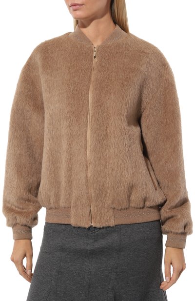 Шерстяной бомбер FREEAGE, арт. WW24.JK066.2530.102, фото 3