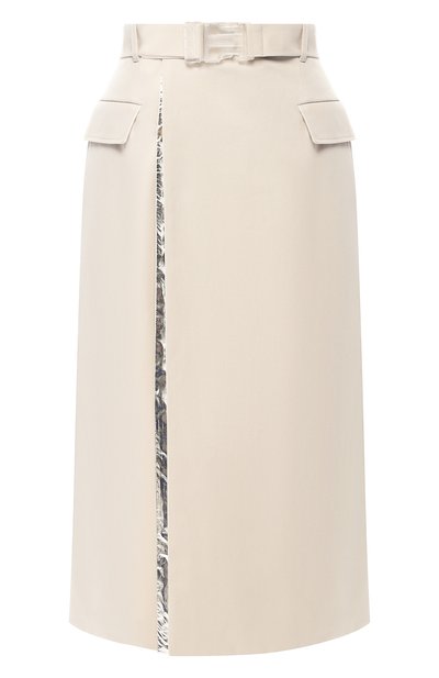 Юбка-миди с поясом MAISON MARGIELA, арт. S51MA0342/S48086, фото 1