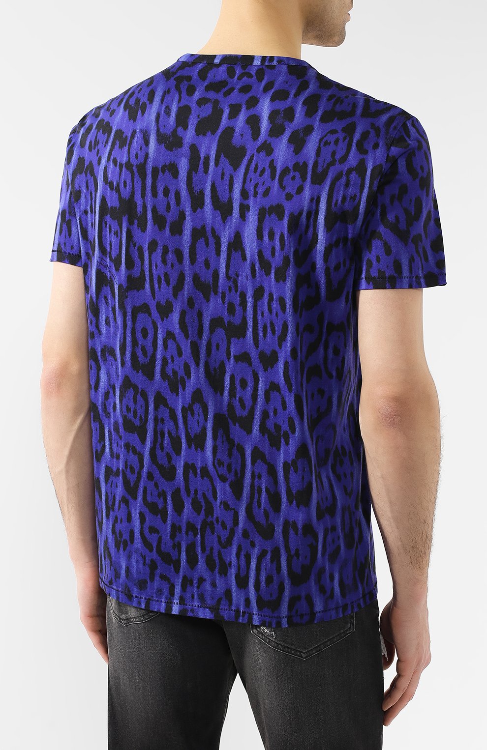 Хлопковая футболка JUST CAVALLI, арт. S01GC0544/N21386, фото 4