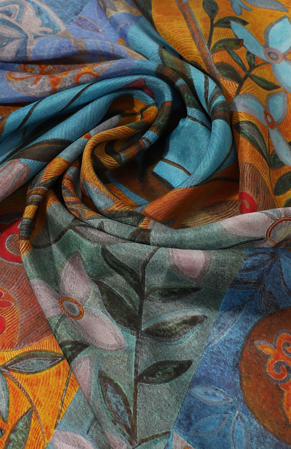 Шелковый платок празд�ник весны GOURJI, арт. 91150237/442191172, фото 3