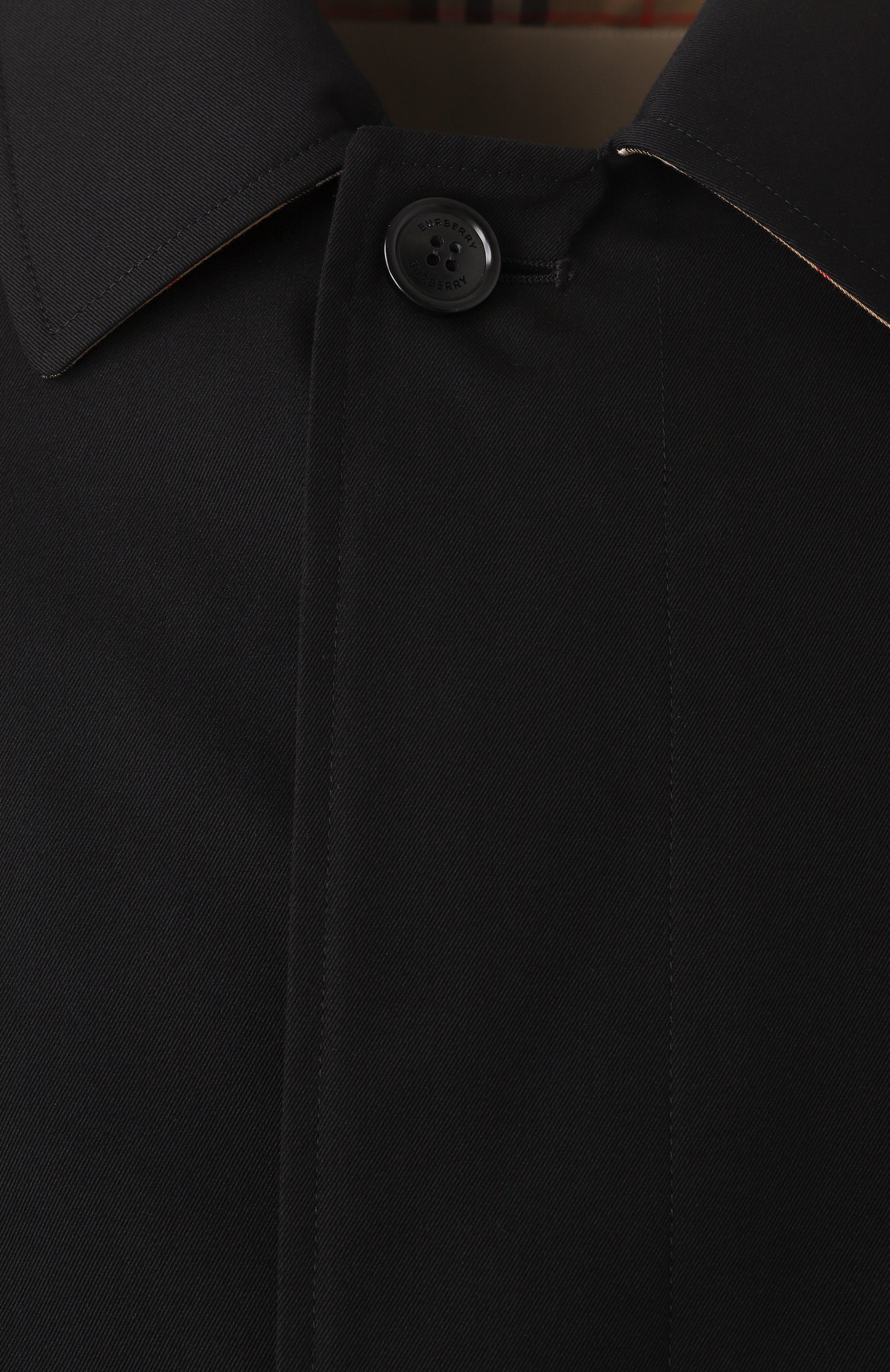 Хлопковый плащ BURBERRY, арт. 8079394, фото 6