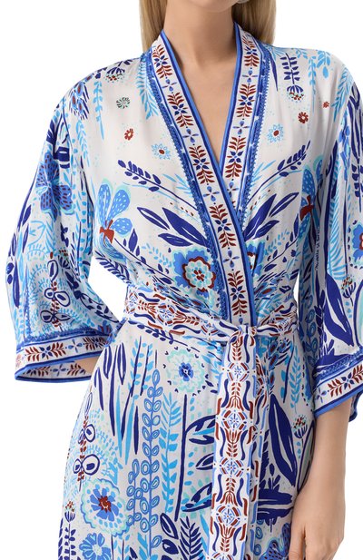 Кимоно из вискозы POUPETTE ST BARTH, арт. WEIR25FGPGU, фото 5