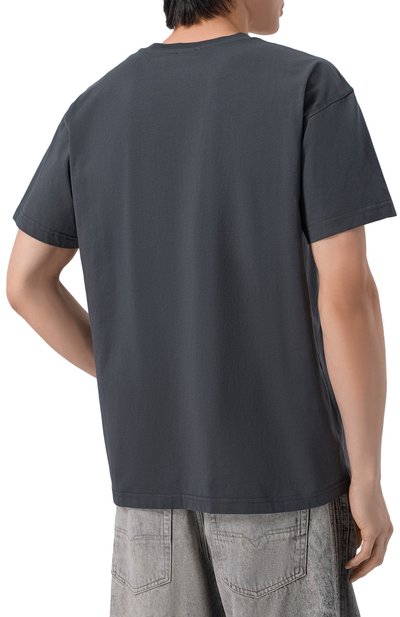 Хлопковая футболка DIESEL, арт. A21027/0DMBJ, фото 4