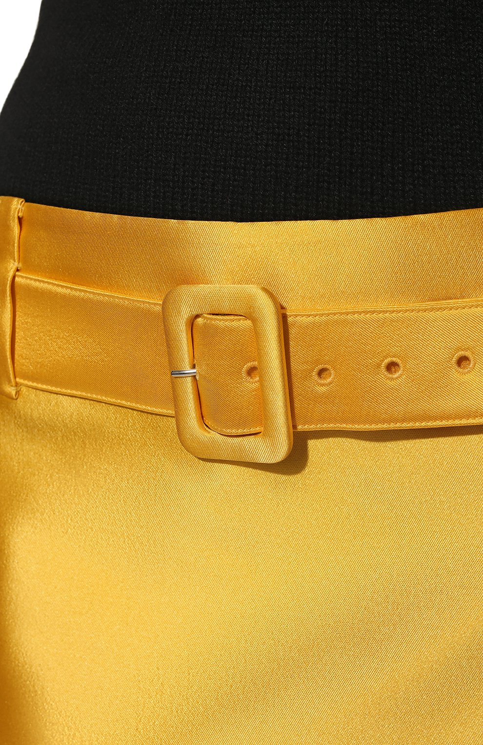 Юбка из шерсти и шелка PRADA желтого цвета по цене 155000 руб., арт. P108UH-BH7-F065Y-221, фото 5 Юбка из шерсти и шелка PRADA, арт. P108UH-BH7-F065Y-221, фото 5
