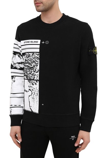 Хлопковый свитшот STONE ISLAND, арт. 731563088, фото 3