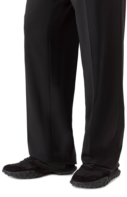 Комбинированные кроссовки Moon Jil Sander J32WS0056/P8170_ Чёрный  J32WS0056/P8170_ Фото 3