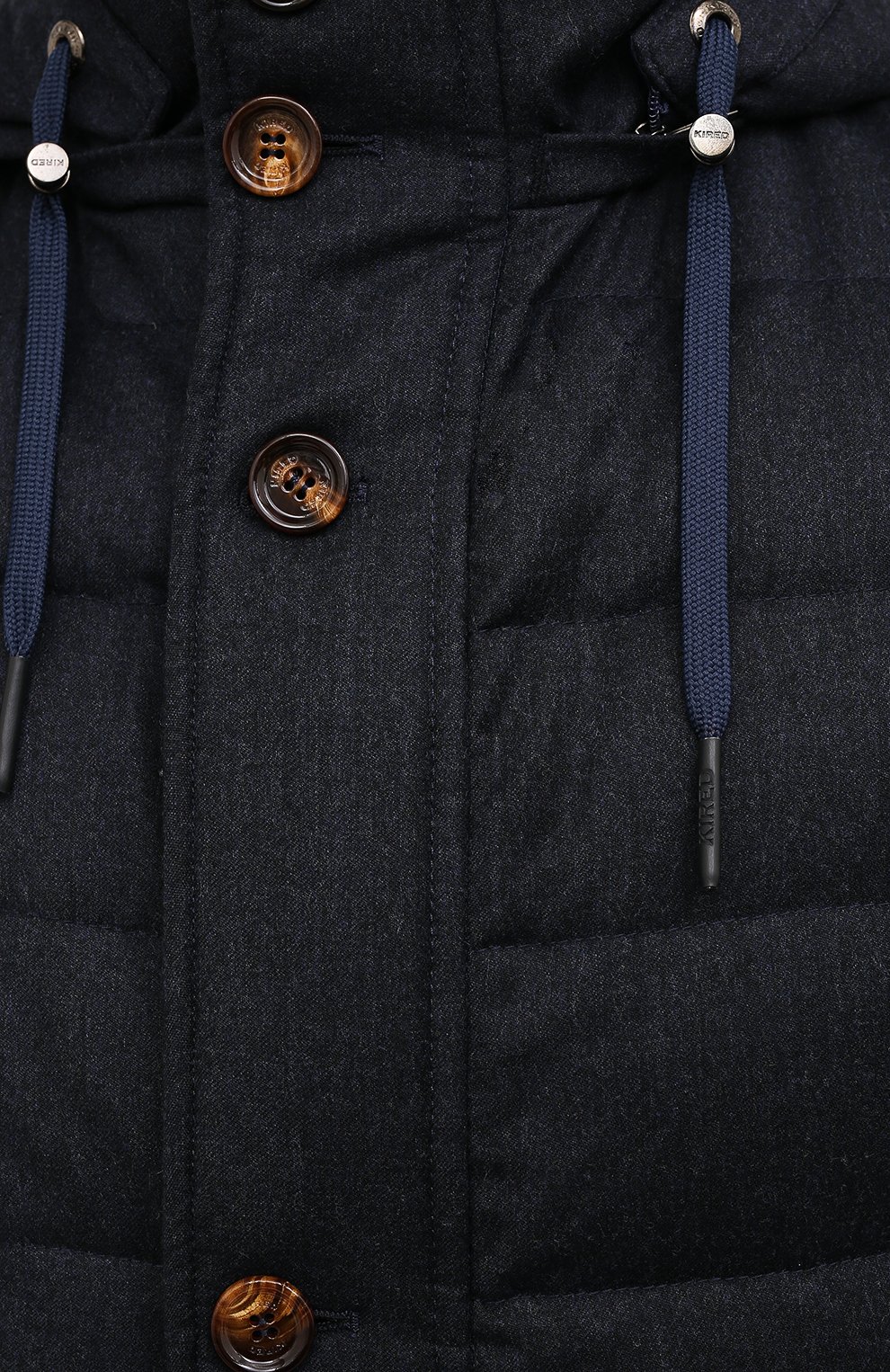 Пуховый жилет KIRED темно-синего цвета по цене 140500 руб., арт. WKISHBW7405008000, фото 5 Пуховый жилет KIRED, арт. WKISHBW7405008000, фото 5