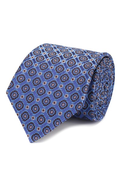 Мужской шелковый галстук CANALI, арт. 18/HJ02259