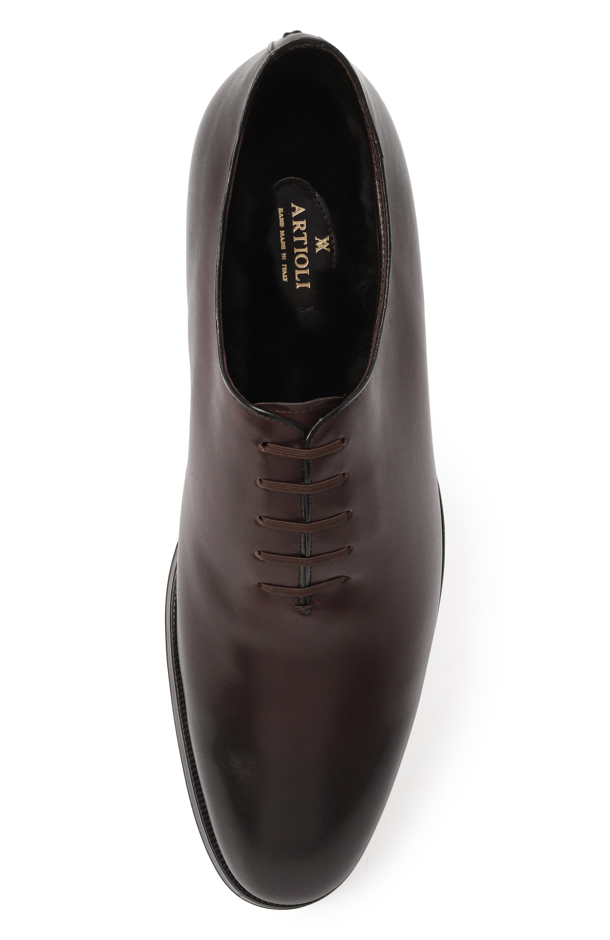 Кожаные оксфорды ARTIOLI, арт. 0G6R674, фото 6