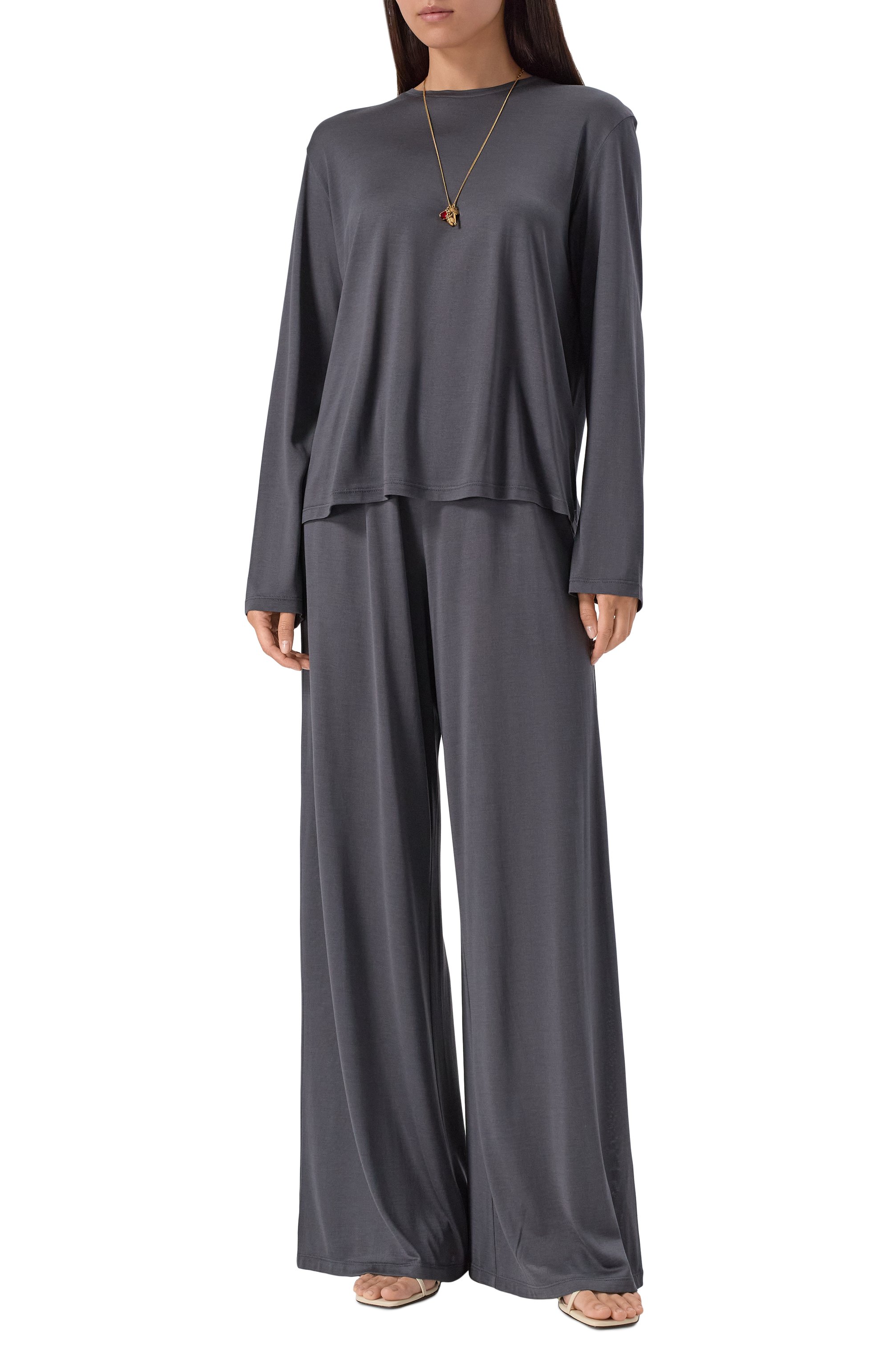 Шелковый лонгслив 12 STOREEZ, арт. 131578, фото 2