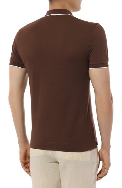 Хлопковое поло ZEGNA, арт. UD358A7/D746, фото 4