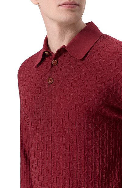 Шелковое поло DOLCE & GABBANA, арт. GXZ25Z/JBS0E, фото 5